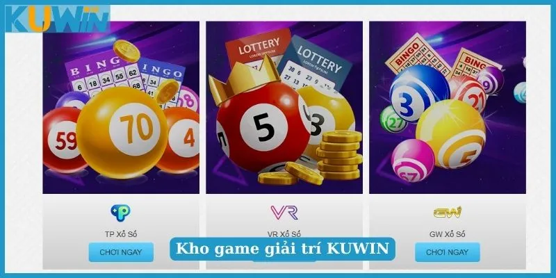 Kho game giải trí cực khủng tại nhà cái KUWIN 